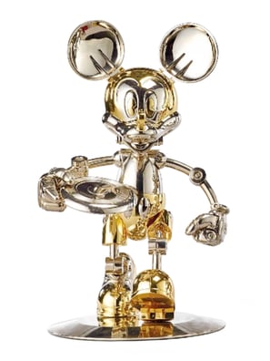 空山基「Dype. FUTURE MICKEY Retro - Gold -」