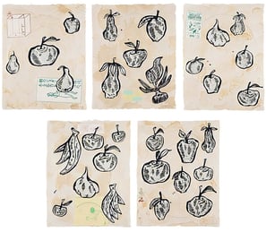 Donald Baechler（ドナルド・バチュラー）「Fruits」