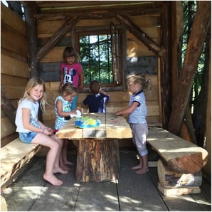 Kinderspielplatz Penken - Baumhaus am Gschöss