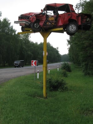 Projekt gegen Rasen in der UA (21.06.2010 nähe Gaysen Ukraine)