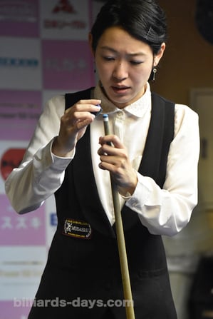 暫定2位：肥田緒里恵