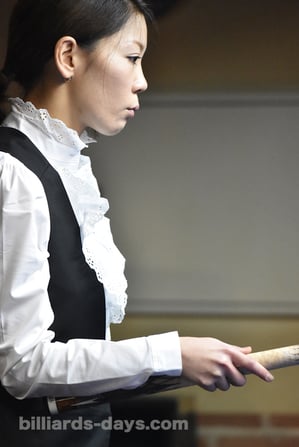 暫定6位：小林諒子