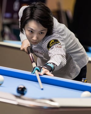 Chihiro Kawahara　©Alison Chang, Taiwanese Passion for Pool 2016