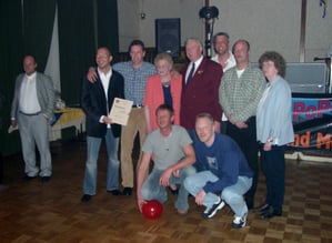 Ehrung für 10-jährige Mitgliedschaft.