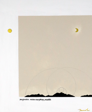 GOLD MOUNTAIN 12   380mm*455mm   F8   2021 acrylic on canvas, wood