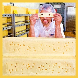 Emmi Raclette-Produktion in Landquart