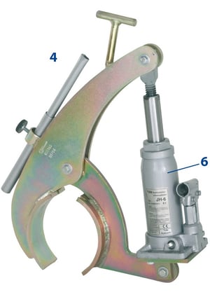 PE-Rückformer, Quetschen