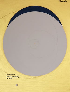 LUCKY ECLIPSE  9   318mm*410mm   F6   2022  acrylic on canvas, wood