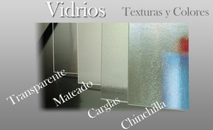 Vidrios clasicos para mamparas de baño
