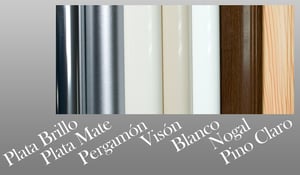 Colores para mamparas de baño en Navarra