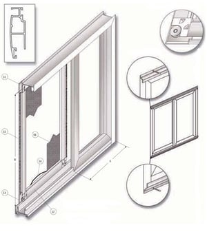 Mosquitera corredera