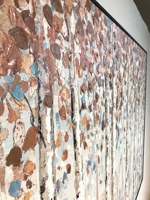 絵　キャンバスアート　白樺　東京デザインセンター　栃木県家具　鹿沼市　東京インテリア　ショールーム