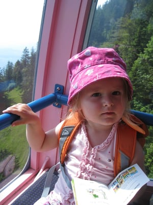 16:25 Uhr Seilbahn-Abfahrt nach Weggis