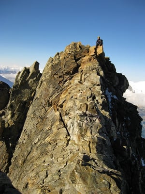 Olli auf einem der Gendarme