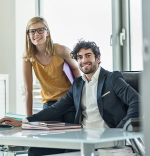 une équipe marketing-communication