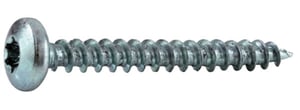 Spanplattenschraube mit Rundkopf (Pan-Head), verzinkt, Torx