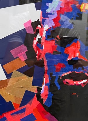 Evi Kupfer / Tape Art im rfzk - raum für zeitgenössische kunst  . laurentiu feller in Nürnberg