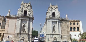 The old walls of the city