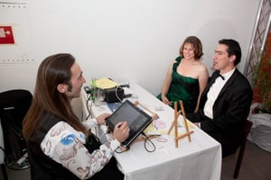 Bernd Weidenauer bei der Arbeit