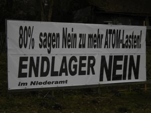 Grossplakat an der Bahnlinie Olten-Zürich