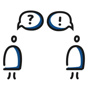 Online-Mediation Zeichnung