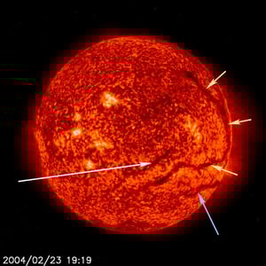 Filamente (Bildquelle NASA/ESA)
