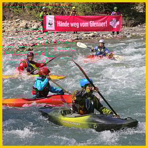 WWF-Aktion: "Rettet die letzten Alpenflüsse"