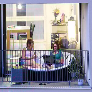 Fotos Web, Publireportagen und Broschueren Verima Wohnueberbauung Reusspark an Rathausenstrasse Emmen.