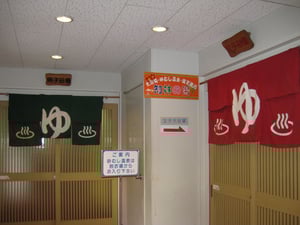 Links für Männer, rechts für Frauen