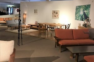 googleストリートビュー撮影風景　東京インテリア　東京デザインセンター　栃木県家具　鹿沼市　インテリア　ショールーム　雑貨