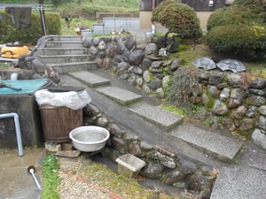 外構・エクステリア工事施工事例　バリアフリー・手すり