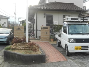 外構・エクステリア施工事例（車庫リフォーム）奈良県北葛城郡広陵町