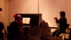 工藤隆（左）新宅巧治郎（右）