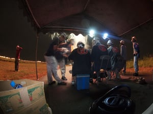 尊徳夏祭りにて