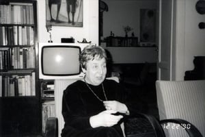 1990年、はじめて会ったときのヘルガさん