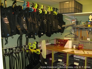 Gilets et détendeurs mer