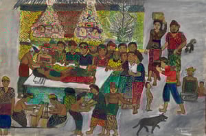 Cérémonie de limage des dents