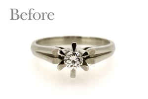 リフォーム前のエンゲージリング