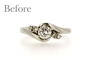 リフォーム前のエンゲージリング
