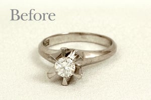 リフォーム前のエンゲージリング