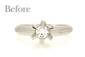 リフォーム前のエンゲージリング