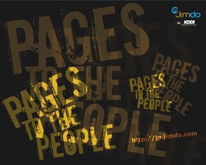 Jimdo 壁紙 ブラック