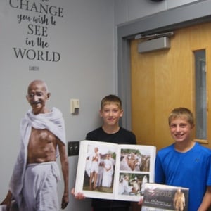 American high school students