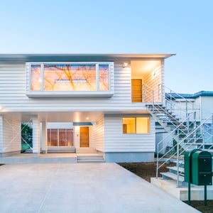 【注文住宅】千葉県松戸市の二世帯住宅　重層長屋の家