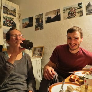 Ein entspannter Abend mit Franzi und Raik zum Abschluss. Wir haben das Wiedersehen nach einem Jahr sehr genossen.