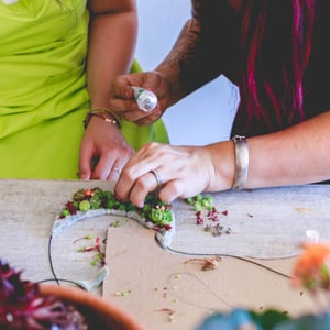 Cours d'art florale entreprise et collectivité