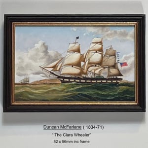 Duncan McFarlane (1834-71).   " The Clara Wheeler"