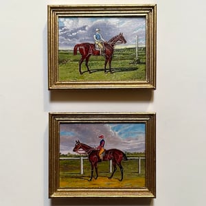 John Frederick Herring (1795-1865)   "St Giles with William Scott" and " Bessy Bedlam"