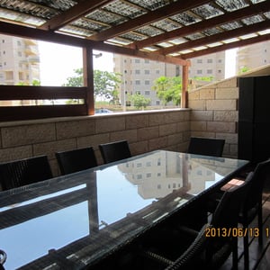 Terrasse avec pergola