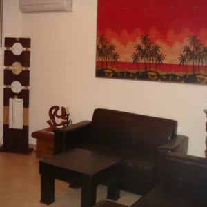 Séjour unité indépendante au ssol